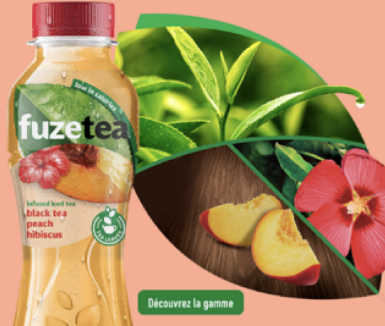 Fuze Tea: an online 360° campaign with stunning sales results