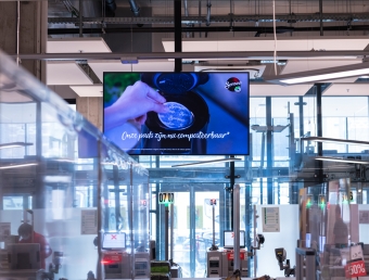 Digital Signage Check-Out
