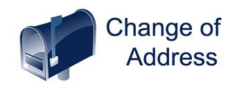 Change of address